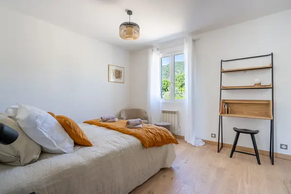 Chambre @ La Note bleue en Luberon