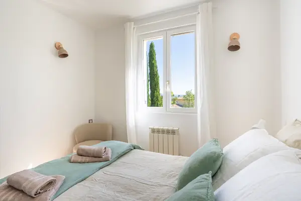 Chambre @ La Note bleue en Luberon