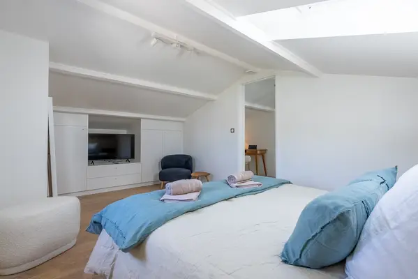 Chambre @ La Note bleue en Luberon