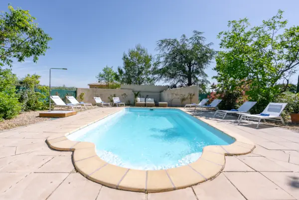 Piscine @ La Note bleue en Luberon