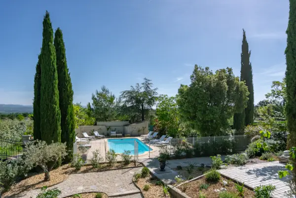 Piscine @ La Note bleue en Luberon