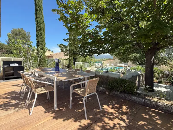 Terrasse @ La Note bleue en Luberon