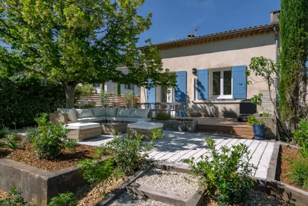 Terrasse @ La Note bleue en Luberon