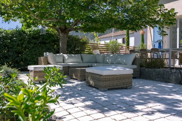Terrasse @ La Note bleue en Luberon